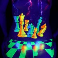 UV-Bodypainting-Chess