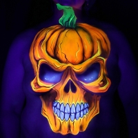 UV-Pumpkin-Skull