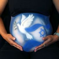 Pregnant-Belly-Painting-Dove